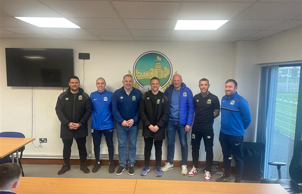 Linfield Boys Academy link up with Bloomfield FC