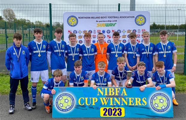 Under 15s Cup Winners today