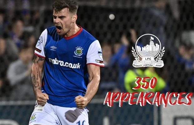 Matthew Clarke – 350 Linfield appearances