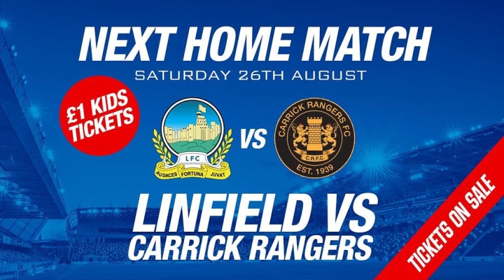 Match Day-Linfield v Carrick Rangers