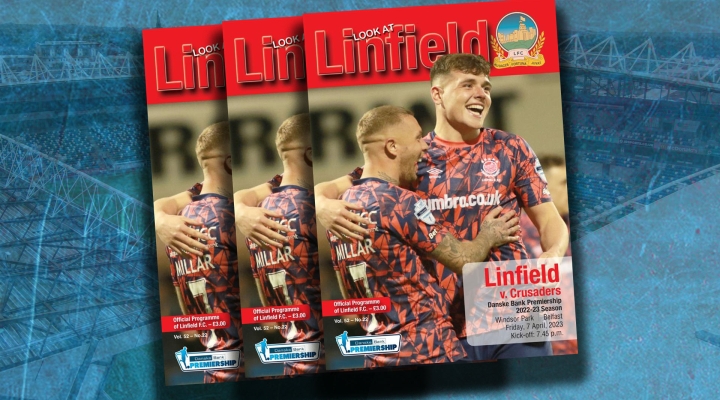 ‘Look at Linfield’ for Friday’s Premiership game at home to Crusaders