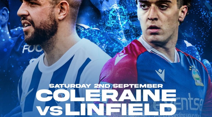 Online Match Tickets for Saturday’s Premiership game in Coleraine