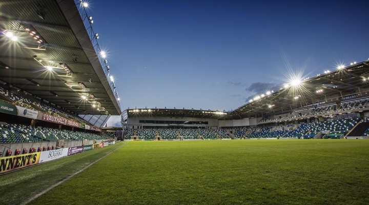 Linfield Tours at Windsor Park