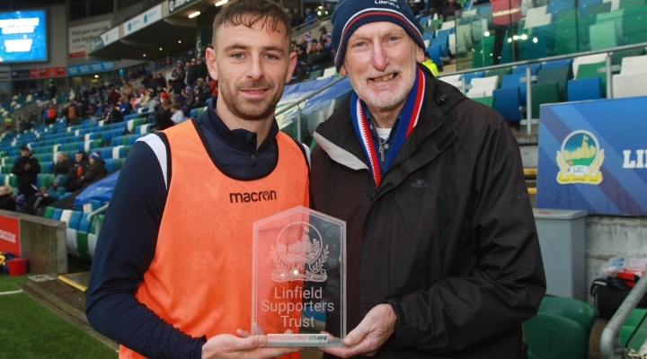 Linfield Supporters Trust Player of the Month