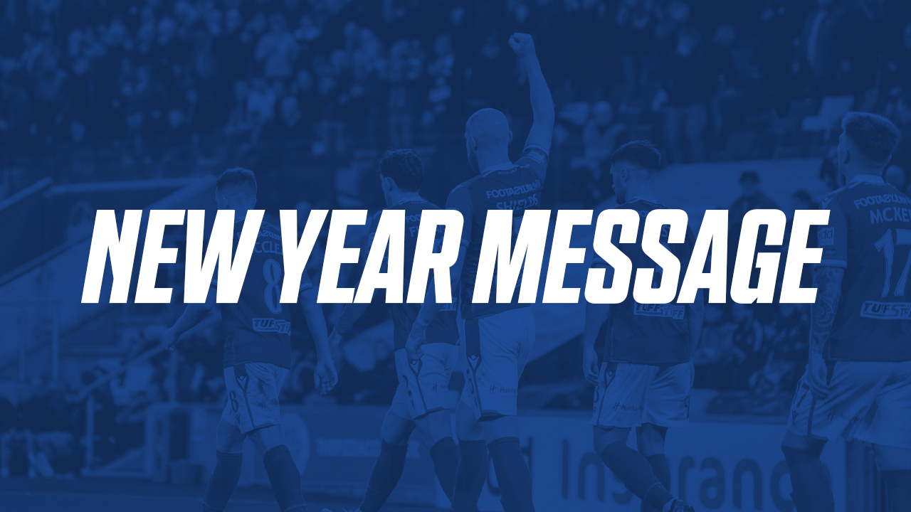 New Year Message from Club Chairman