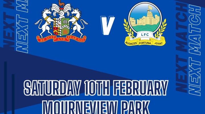 Tickets for Glenavon away 10th Feb.