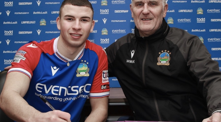 DAVID HEALY WELCOMES ETHAN MCGEE TO LINFIELD