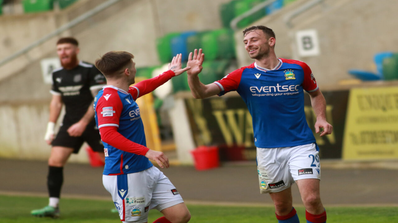 Linfield v Ballymena United – 24/02/2024 – Match Photos