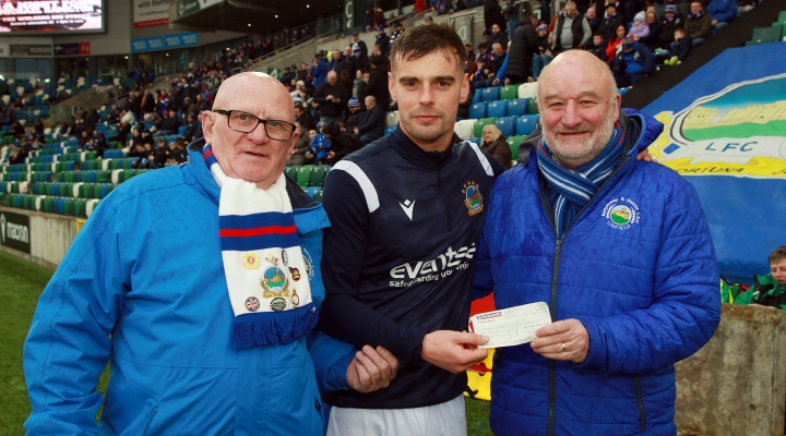 Ballymoney LSC Make Presentation to Matthew Clarke