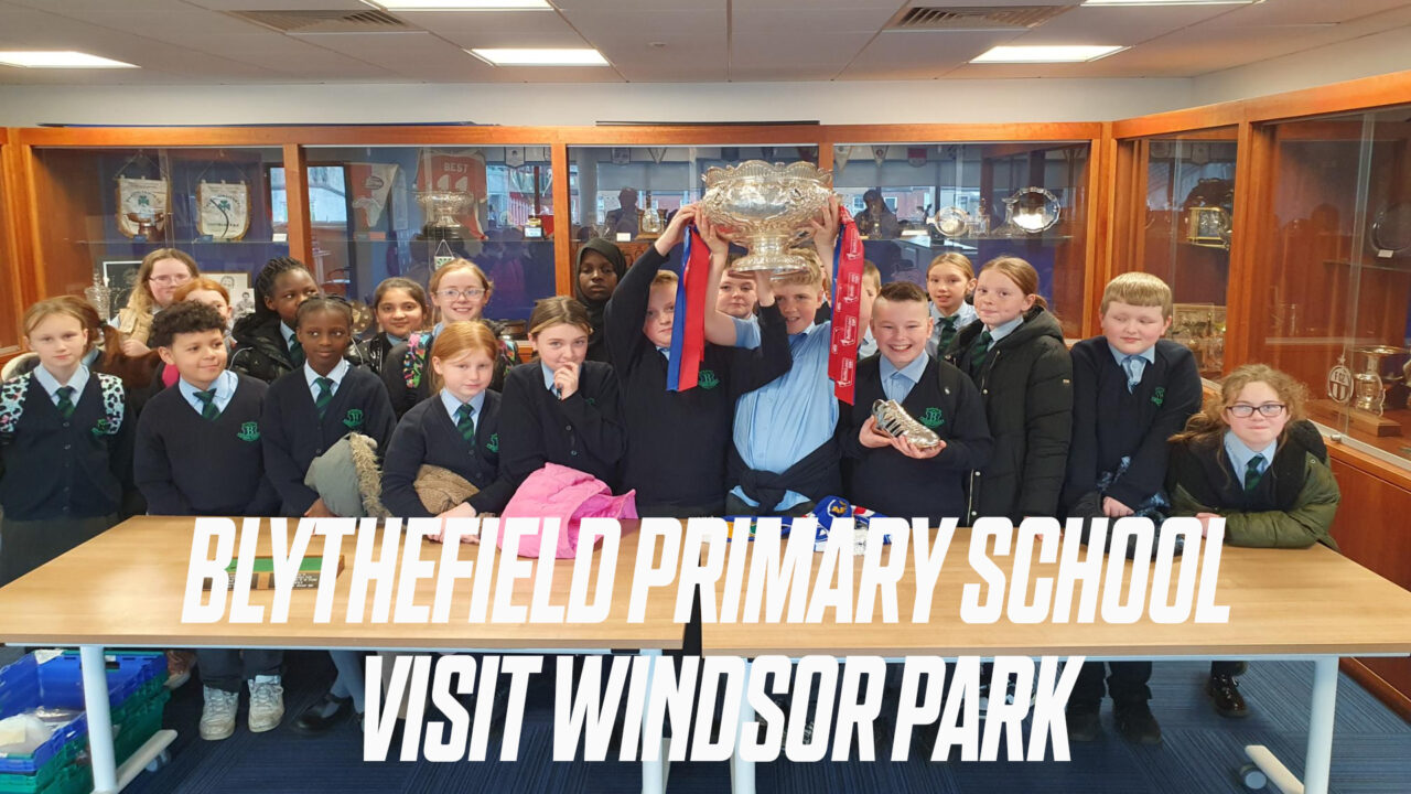 Blythefield Primary School visit Windsor Park