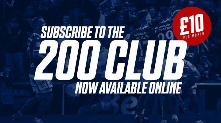 Join the 200 Club Now Online