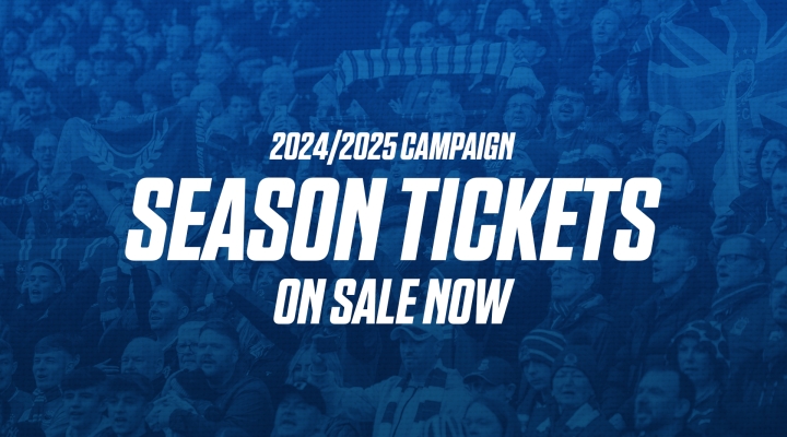 Season Tickets for 2024/2025 On Sale Now