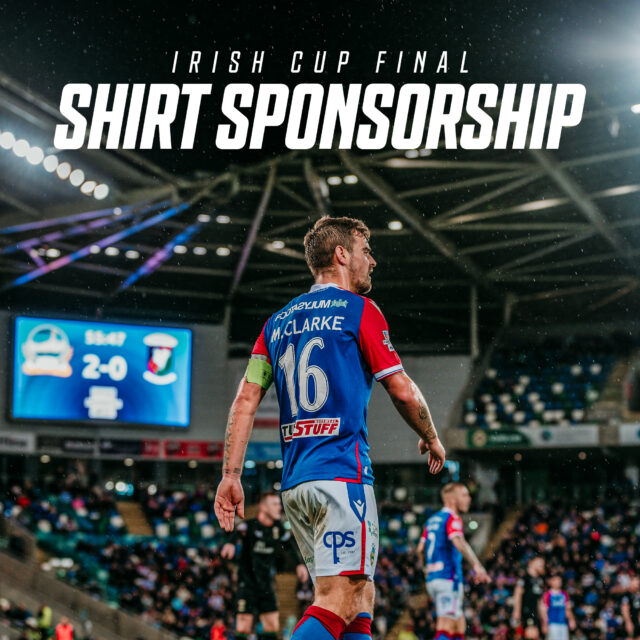 Irish Cup Final Shirt Sponsorship