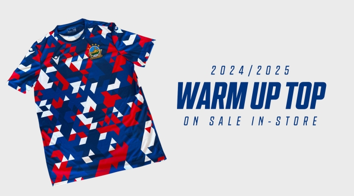 24/25 Warm Up Top On Sale Now