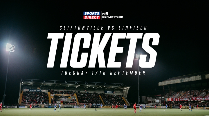 Ticketing Information for Cliftonville Match