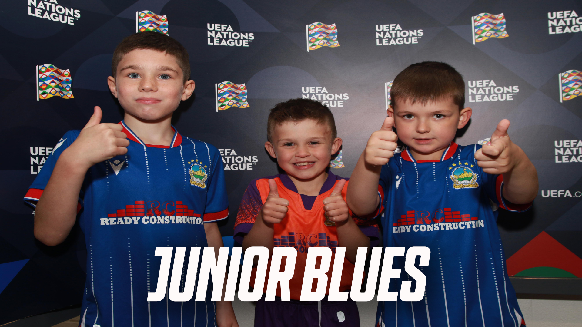 Junior Blues Mascots - Linfield Football Club