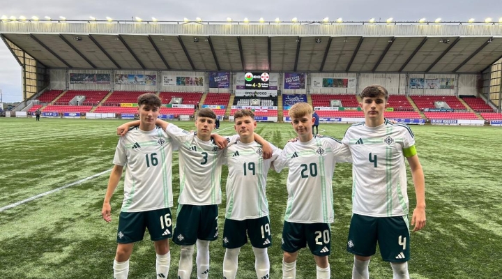 VICTORY FOR NORTHERN IRELAND U16s