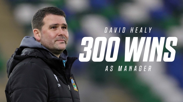 David Healy Records 300th Win as Manager