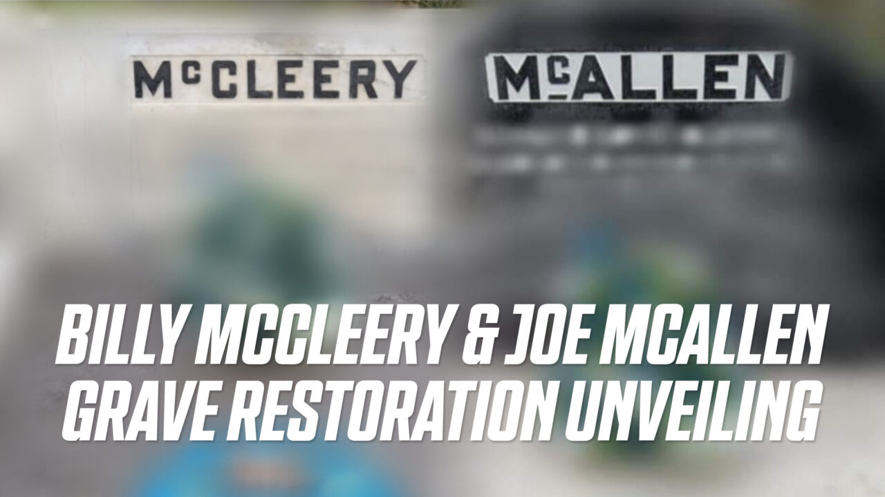 Billy McCleery & Joe McAllen Grave Restoration