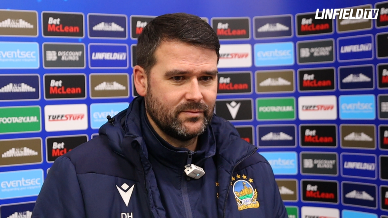 David Healy Reaction vs Glenavon 21/12/24