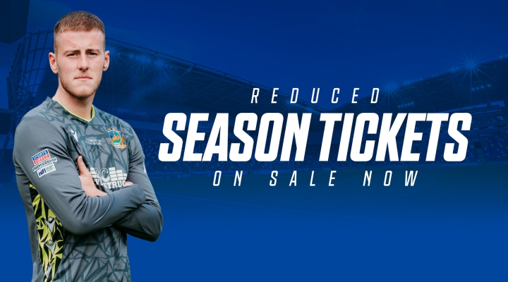 Reduced Season Tickets on Sale Now