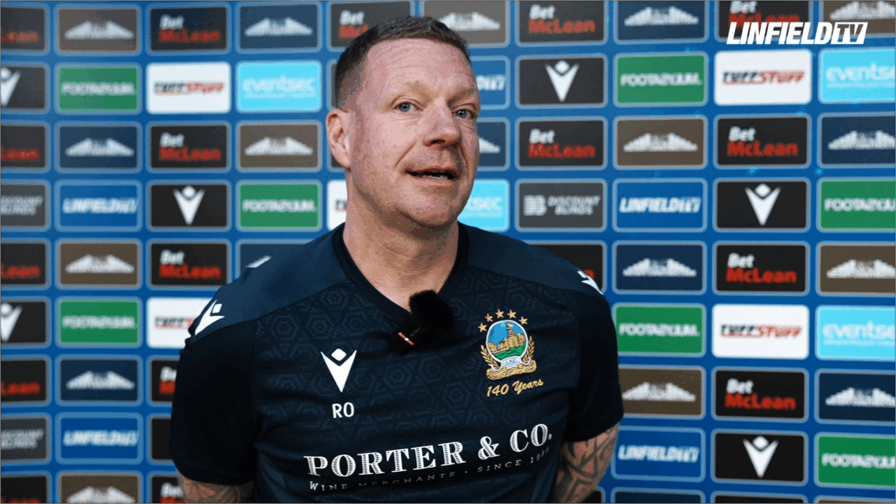 Ross Oliver Reaction v Glenavon 22/09/25