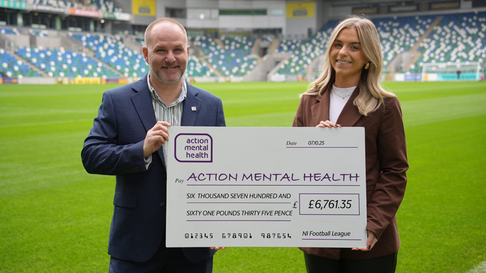 Over £6700 Raised for Action Mental Health at Charity Shield
