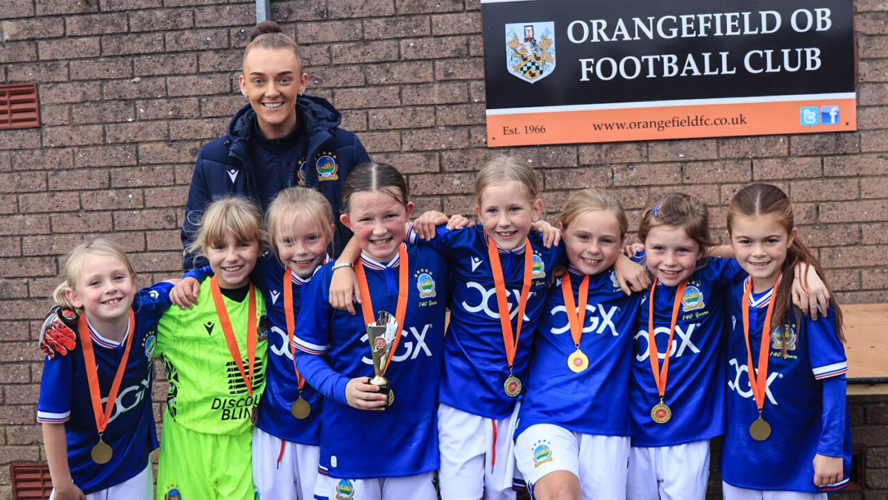 Superb 2017 Girls Lift Trophy at Orangefield Tournament