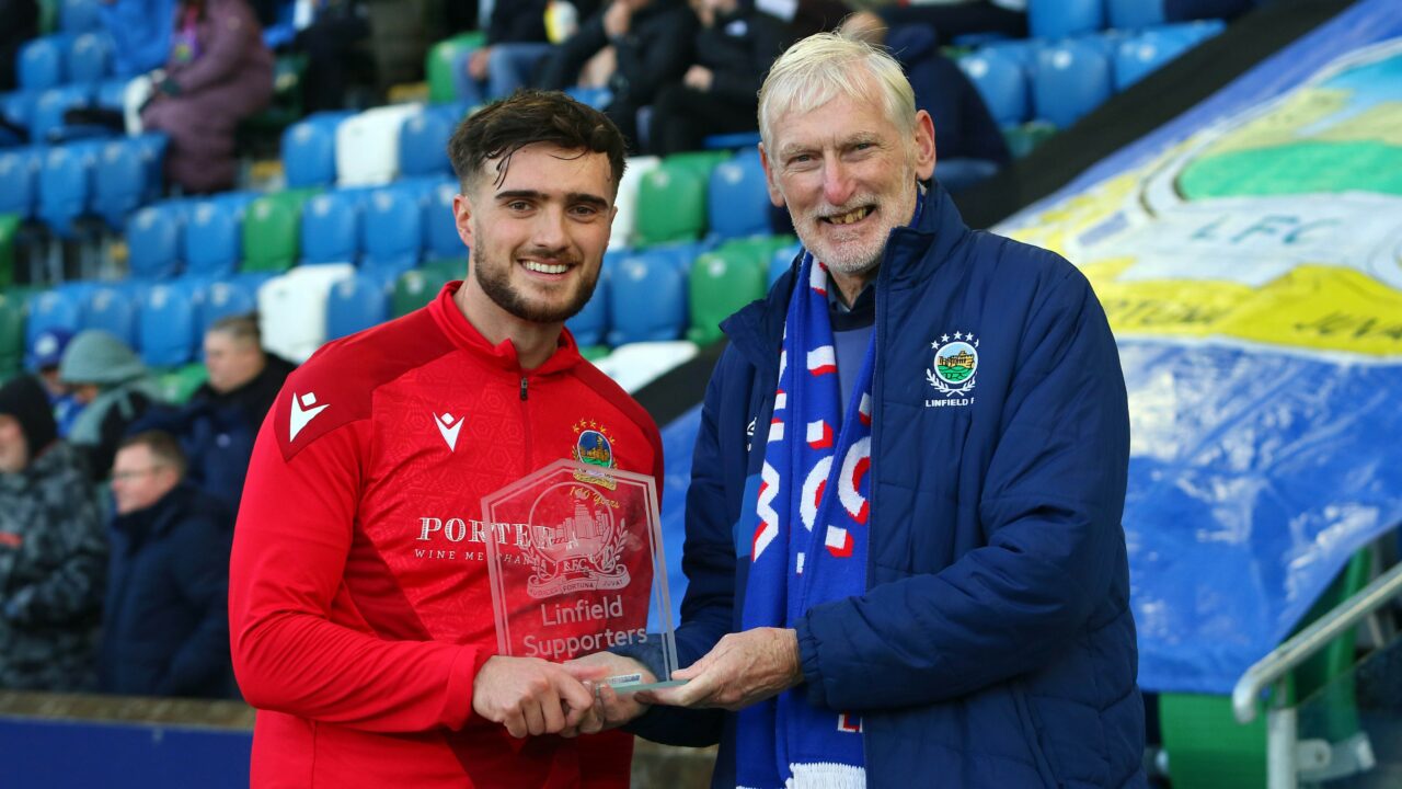 Linfield Supporters Trust Player of the Month September