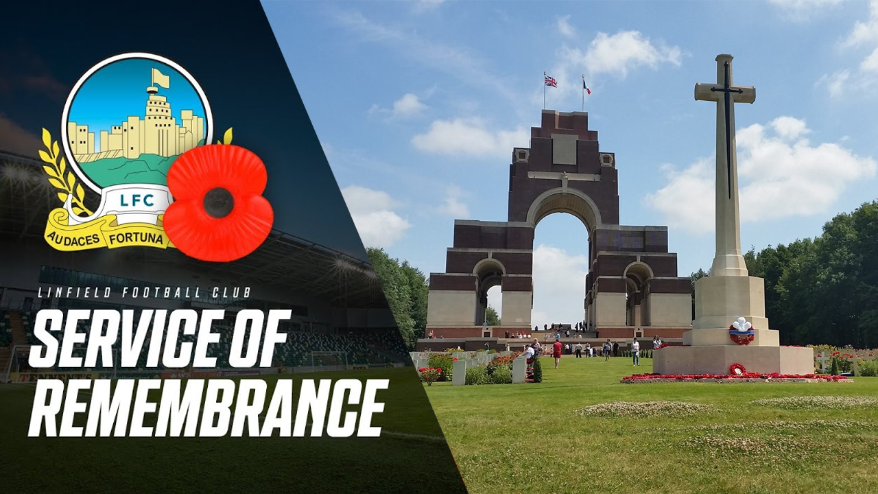 Linfield Football Club – Annual Service of Remembrance 2025