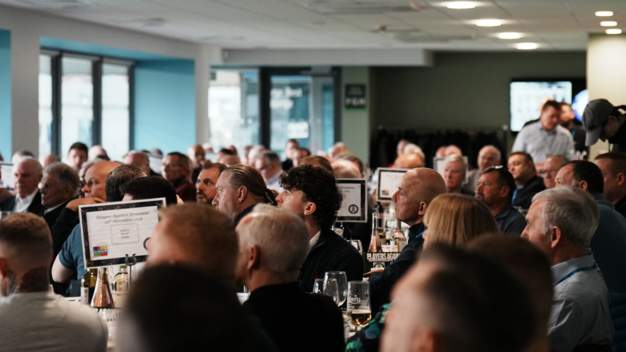 Players Against Dementia Launch a Success at Windsor Park