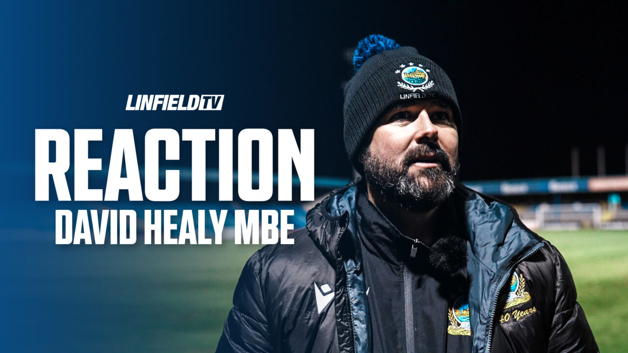 David Healy Reacts to Today’s Defeat to Glenavon