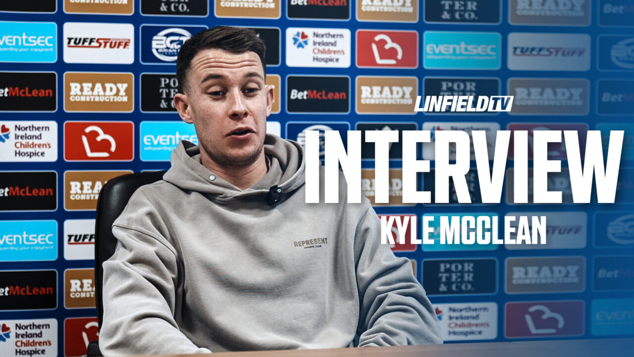 Kyle McClean Speaks to Linfield TV on New Contract