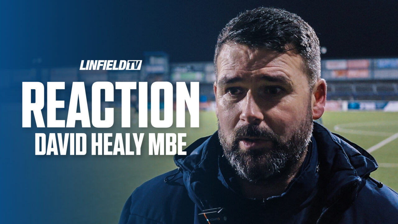 David Healy Post-match Interview against Coleraine