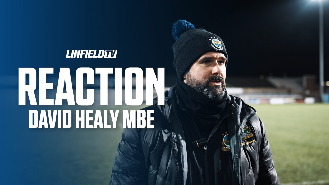 David Healy’s Reaction v Newry City 02/12/25