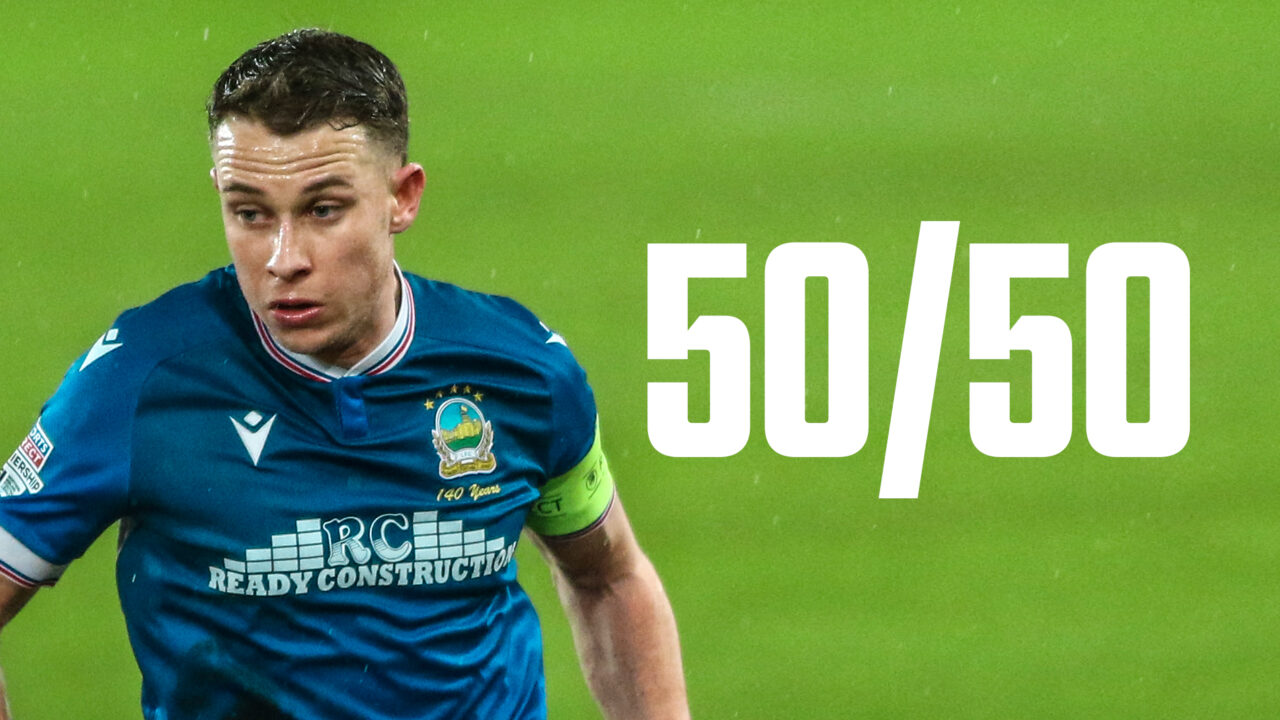 50/50 Draw Numbers v Larne