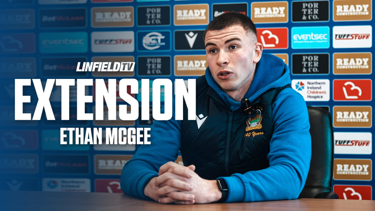 Ethan McGee Speaks to Linfield TV After Signing an Extension