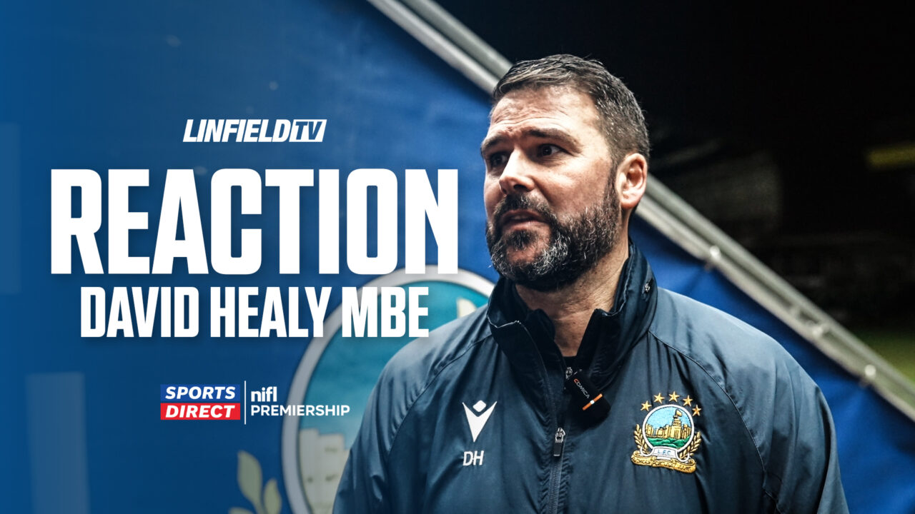 David Healy Reacts to Linfield’s 0-0 Draw with Larne