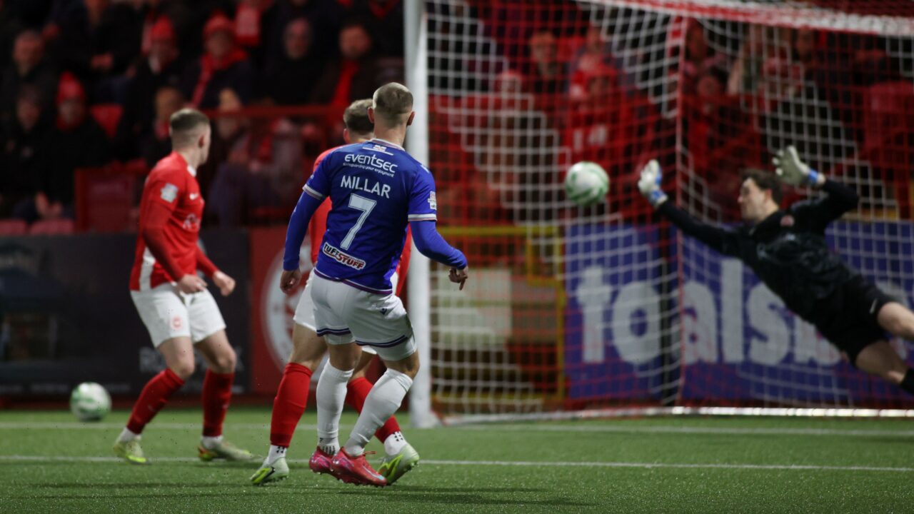 Match Photos from Inver Park as Linfield Draw with Larne