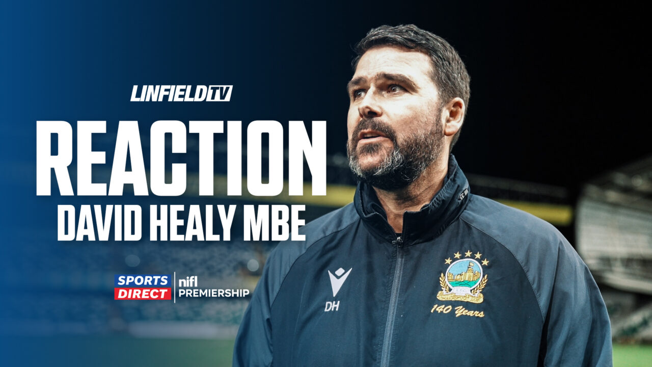 David Healy Reacts to Beating Glentoran 21/02/26