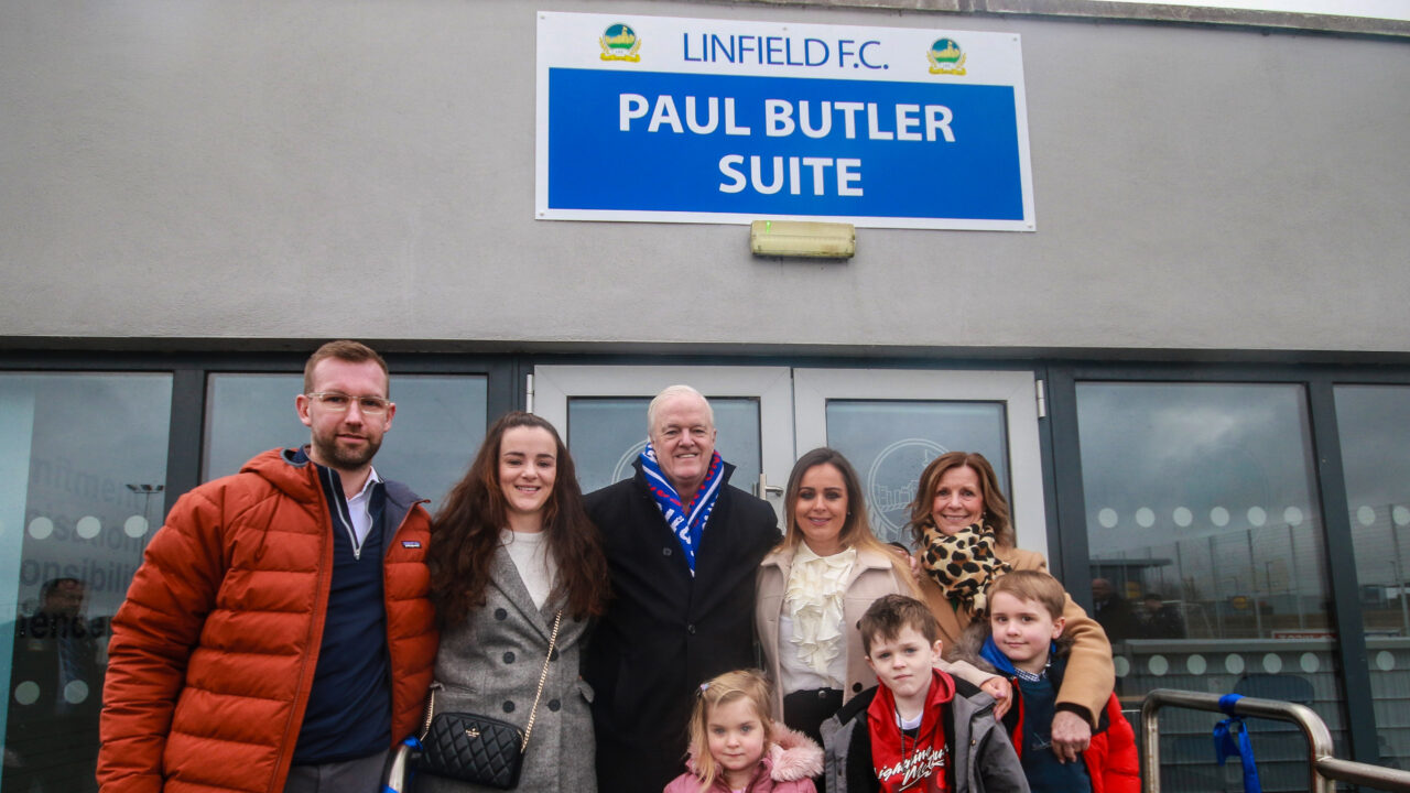 Paul Butler Suite unveiled at Midgley Park