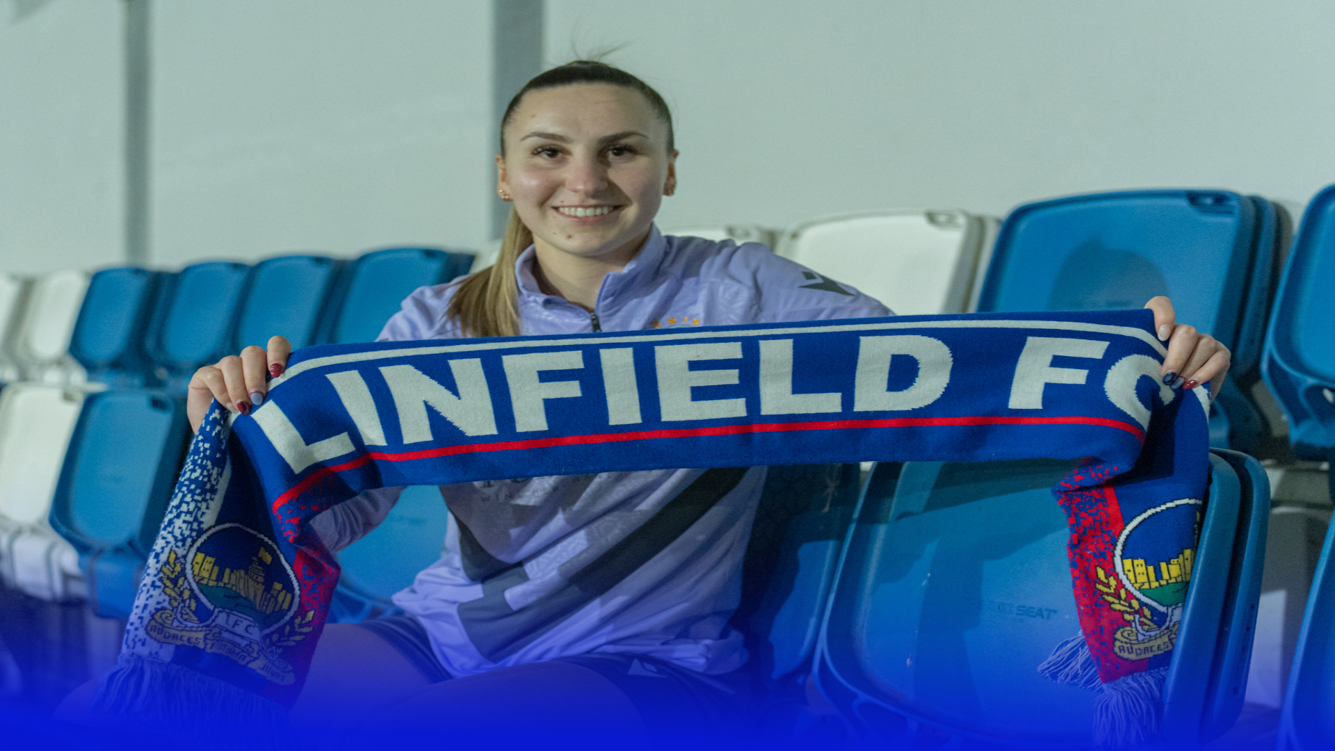 Rachel McLaren signs for Linfield FC Women