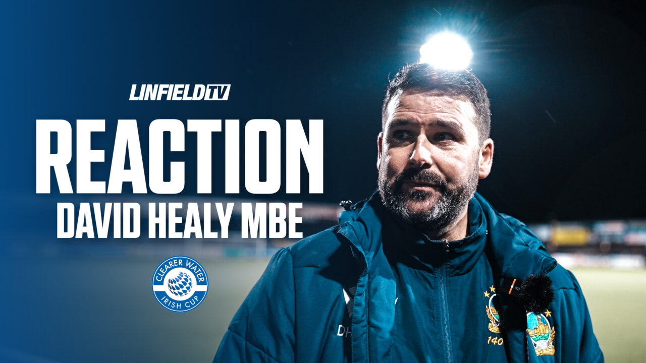 David Healy’s Post-match Reaction v Limavady United 06/02/26