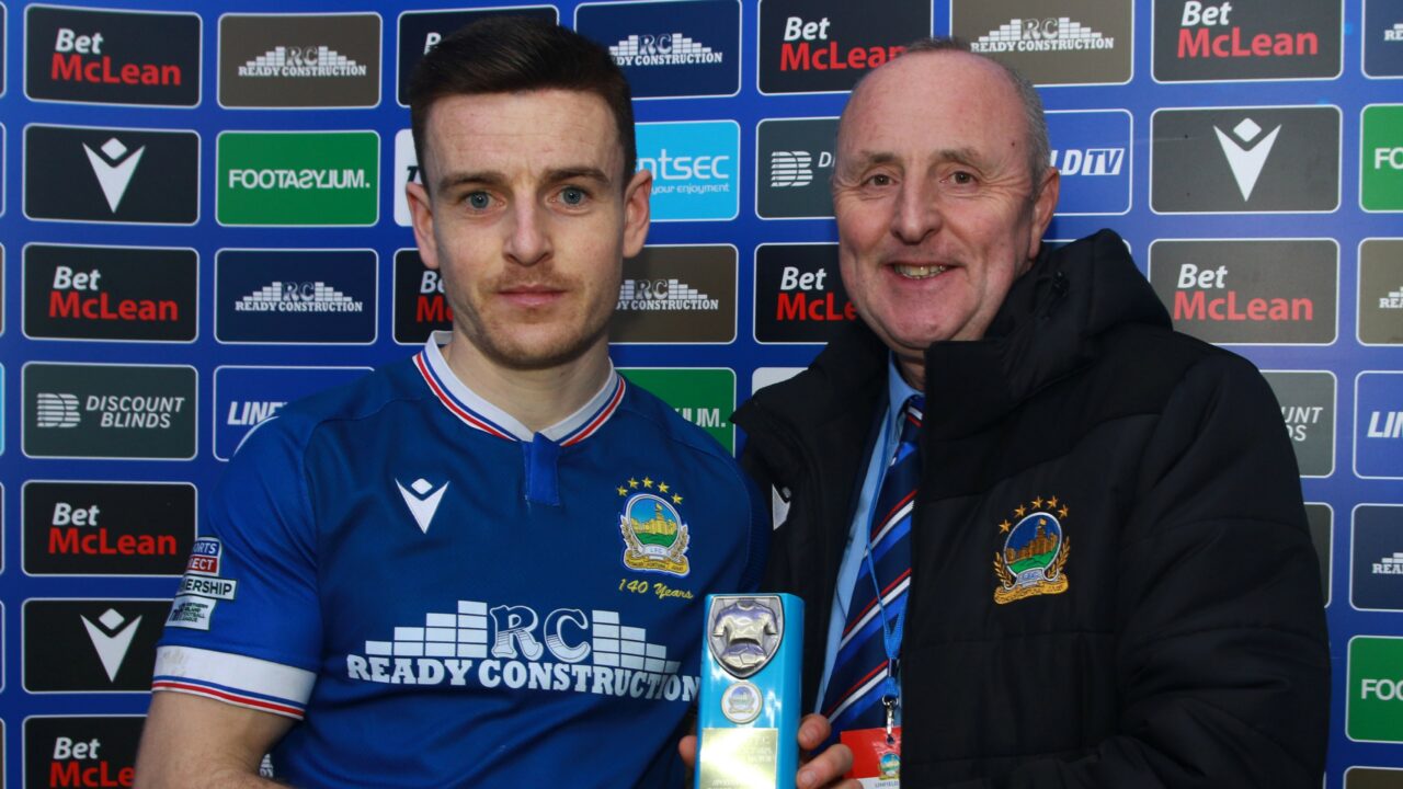 Darragh Leahy Named Man of the Match Sponsored by Ronnie Morrison