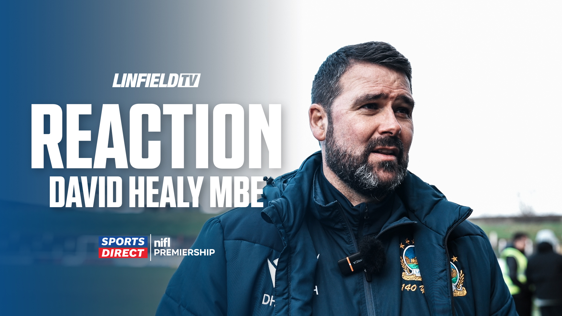 David Healy MBE reacts to today’s 1-1 draw with Glentoran