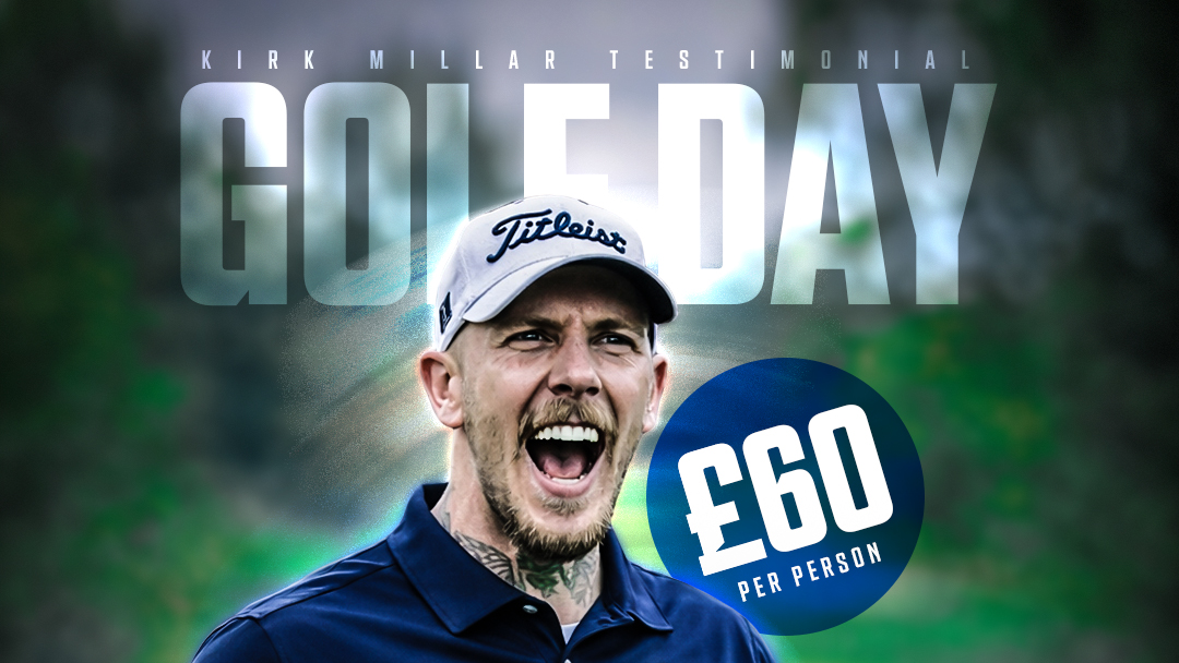 Kirk Millar’s Testimonial Golf Day Confirmed