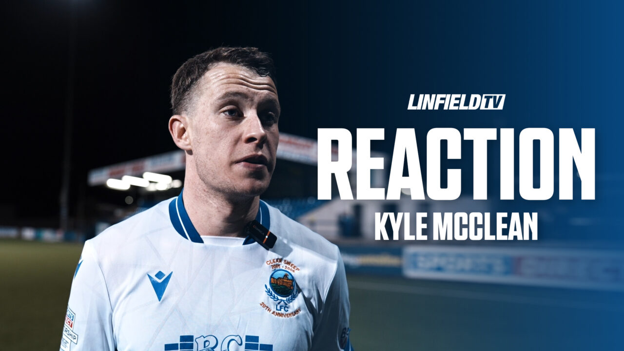 Kyle McClean Speaks to Linfield TV After Dungannon Win