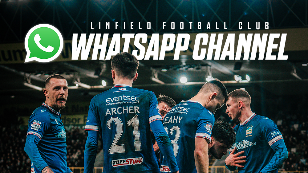 Linfield FC Launch Official WhatsApp Channel